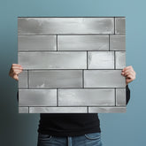 Versatile Brushed Silver Metallic