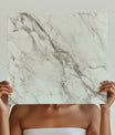 Flawless Carrara Marble