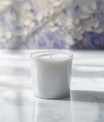 Chic Cream Lavender Strokes