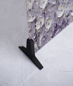 Striking Purple And Cream