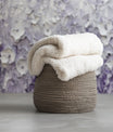 Striking Purple And Cream