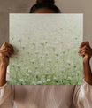 Minimalist Patel Green Petals