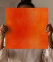 Rustic bold Blazing Orange