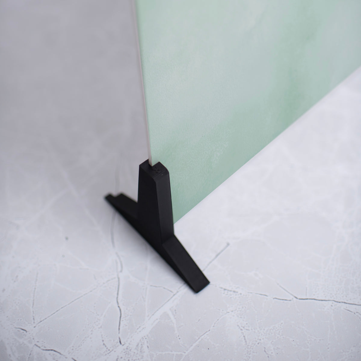 Textured pale Frosted Mint