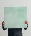 Textured pale Frosted Mint
