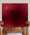 Modern rich Cranberry Red