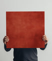 Iconic rich Terracotta Red