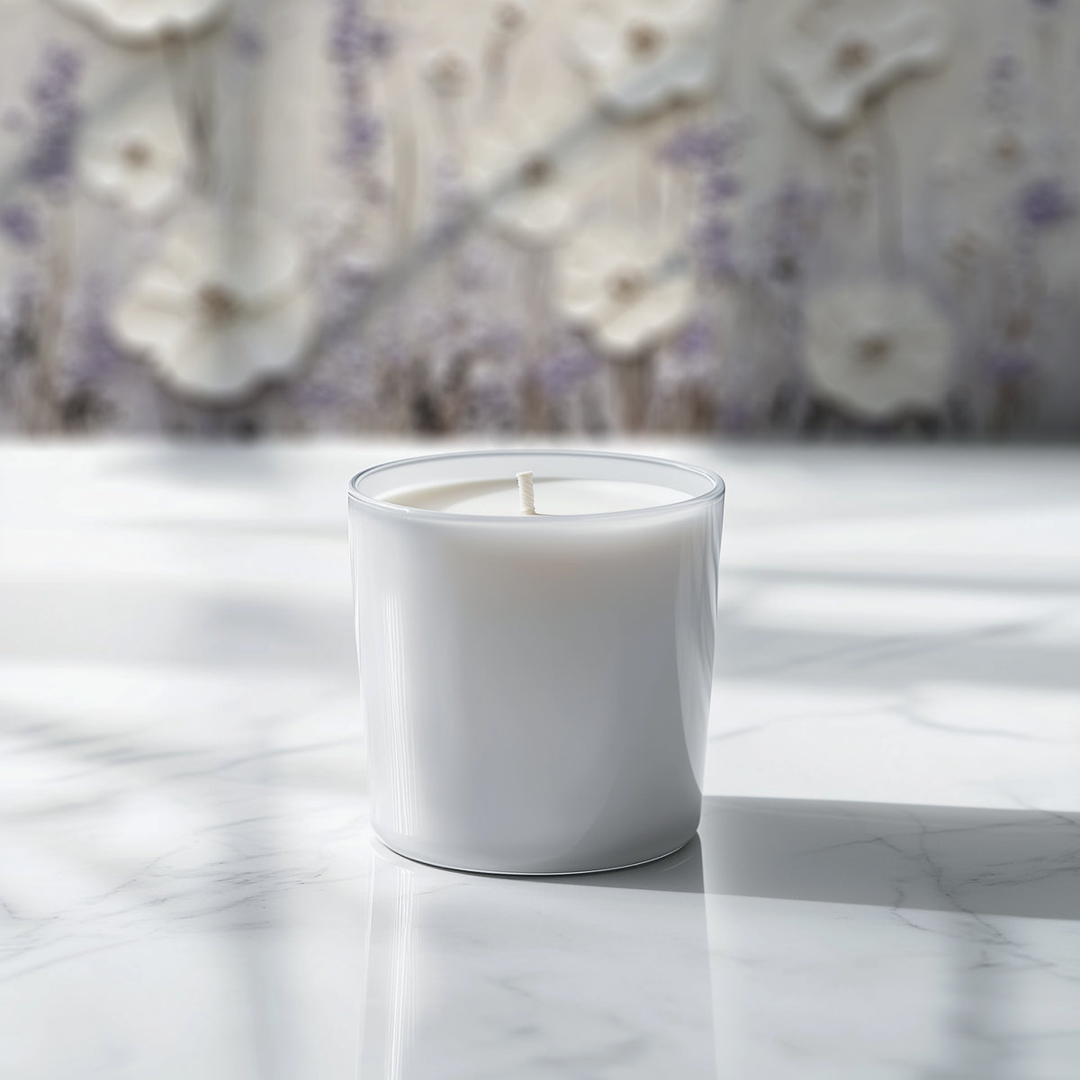 Bold White Lavender