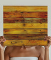 Chic Antique Pine Wood