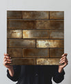 Durable Bronze Metallic Subway