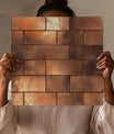 Vibrant Brushed Copper Metallic