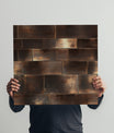 Dynamic Brushed Copper Metallic