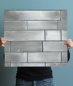 Versatile Brushed Silver Metallic