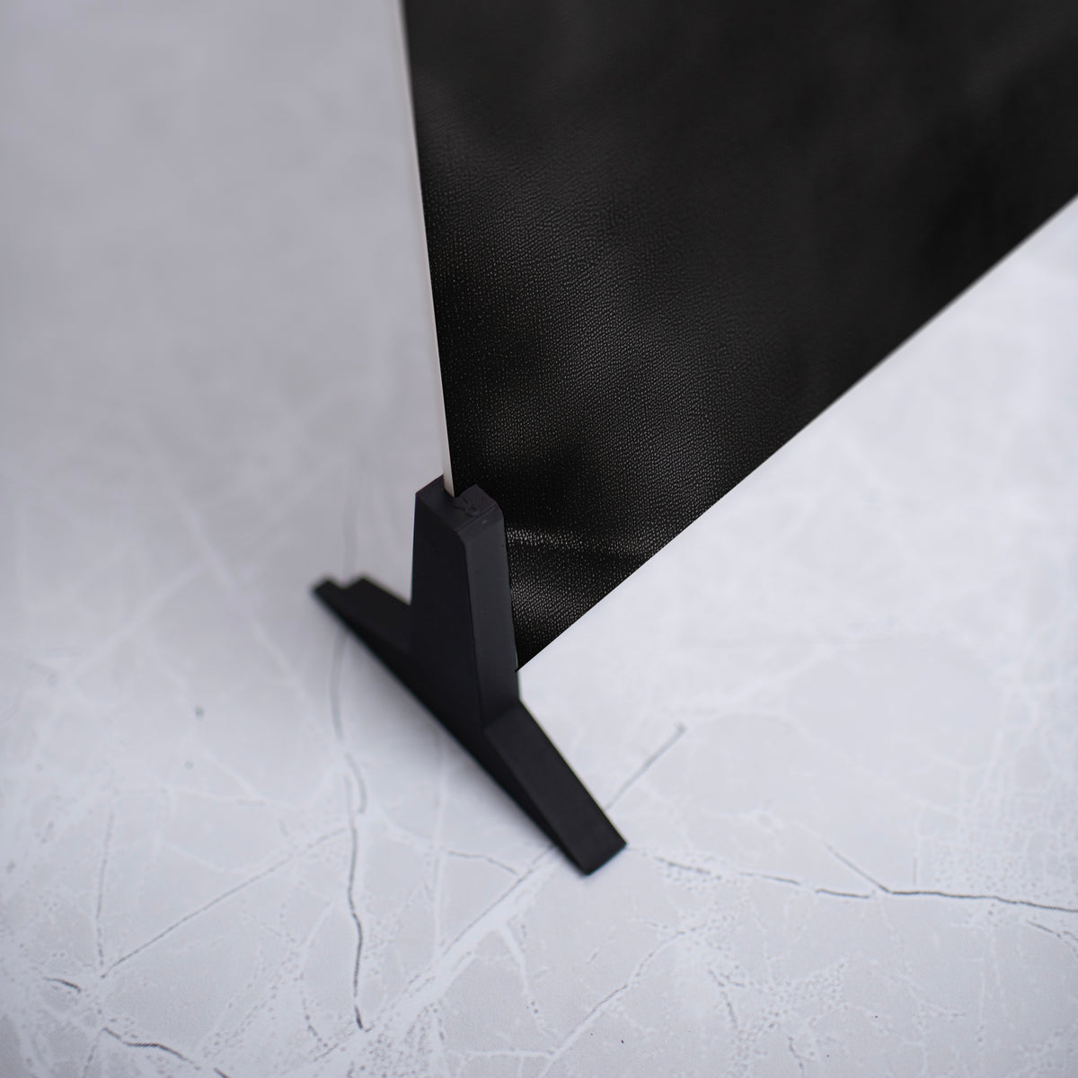 Lustrous Black Canvas