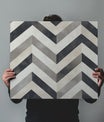 Textured Chevron Patterns