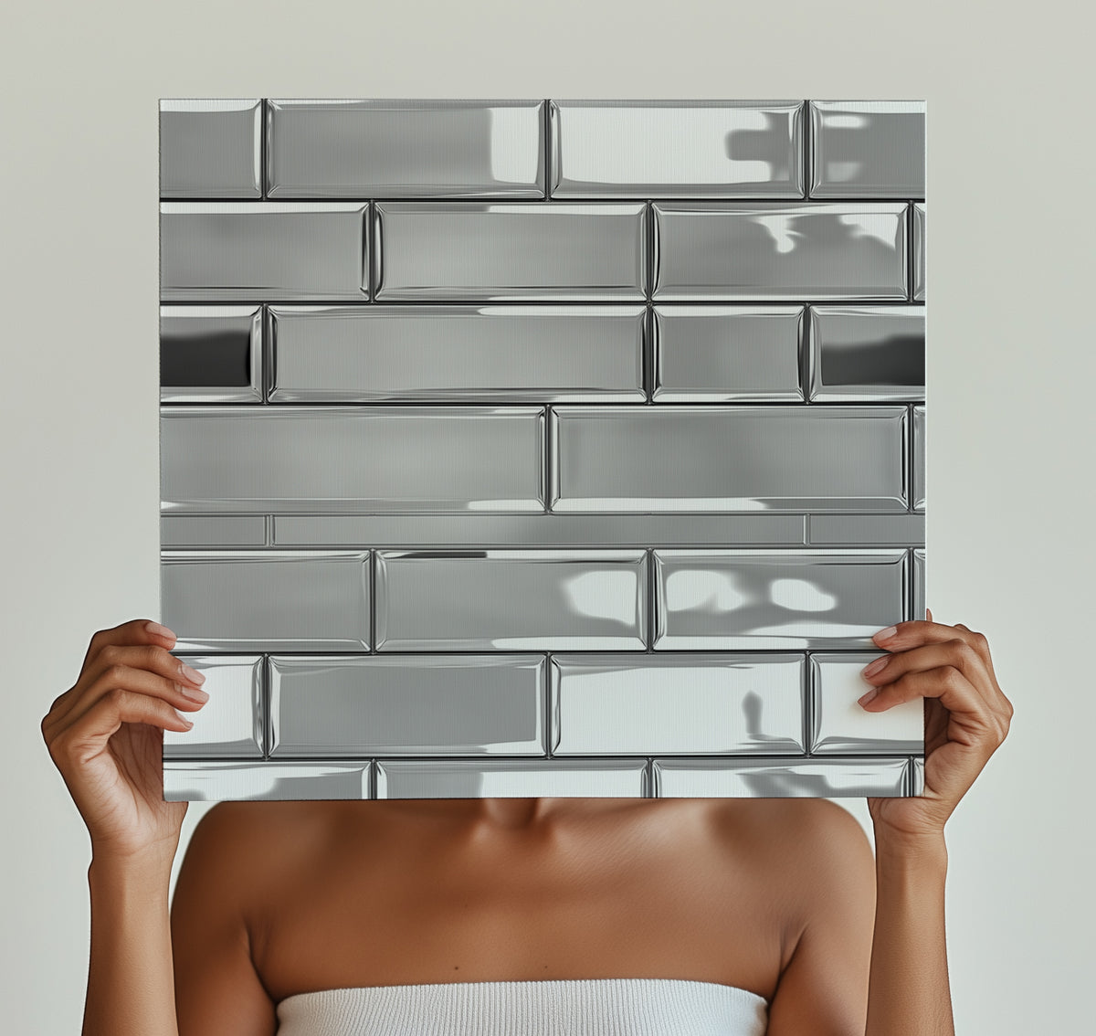 Iconic Chrome Metallic Subway