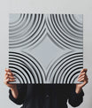 Minimalist Concentric Circles