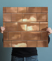 Enchanting Copper Metallic Subway
