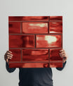 Rustic Copper Red Metallic