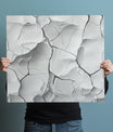 Smooth Cracked Marble