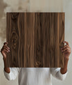 Striking Dark Walnut Wood