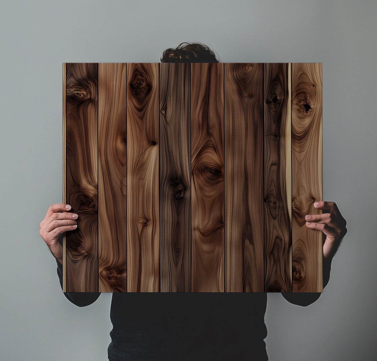 Refined Dark Walnut Wood