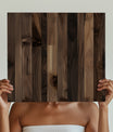 Unique Dark Walnut Wood