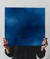 Lustrous Deep Blue Soft Subtle