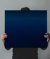 Striking Deep Sapphire Blue