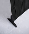 Dynamic Distressed Black Wood