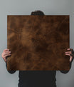 Minimalist Distressed Leather
