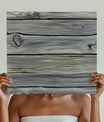 Vibrant Grey Driftwood Plank