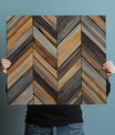 Flawless Herringbone Wood