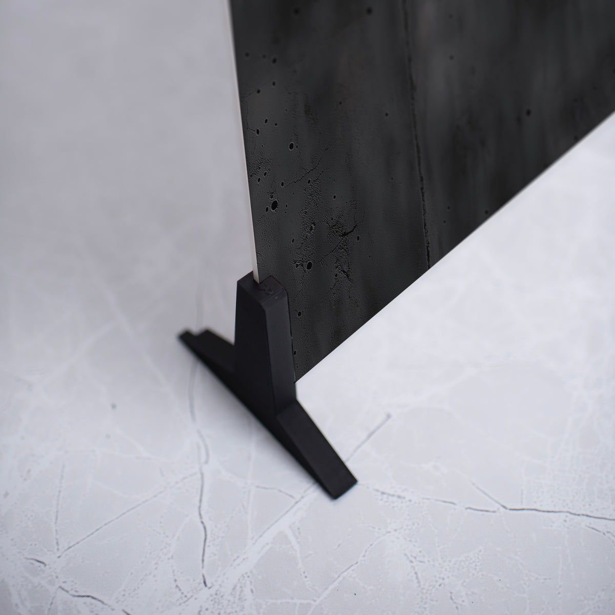 Chic Black Concrete