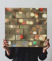 Intricate Metallic Subway Tile