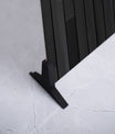Textured Modern Sleek Black Wood