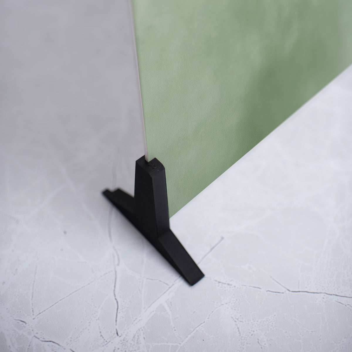 Textured Muted Sage Green Soft