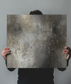 Structured Distressed Pewter