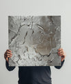 Structured Pewter Foil