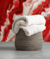 Intricate Red Marble