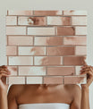 Minimalist Rose Gold Metallic