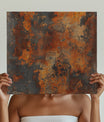 Lustrous Rusted Metallic