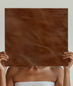 Stylish Brown Smooth Leather