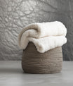 Luxurious Silver Metallic Leather