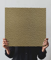 Minimalist Gold Metallic Leather