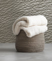 Minimalist Champagne Metallic Leather