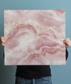 Graceful Soft Pink Marble