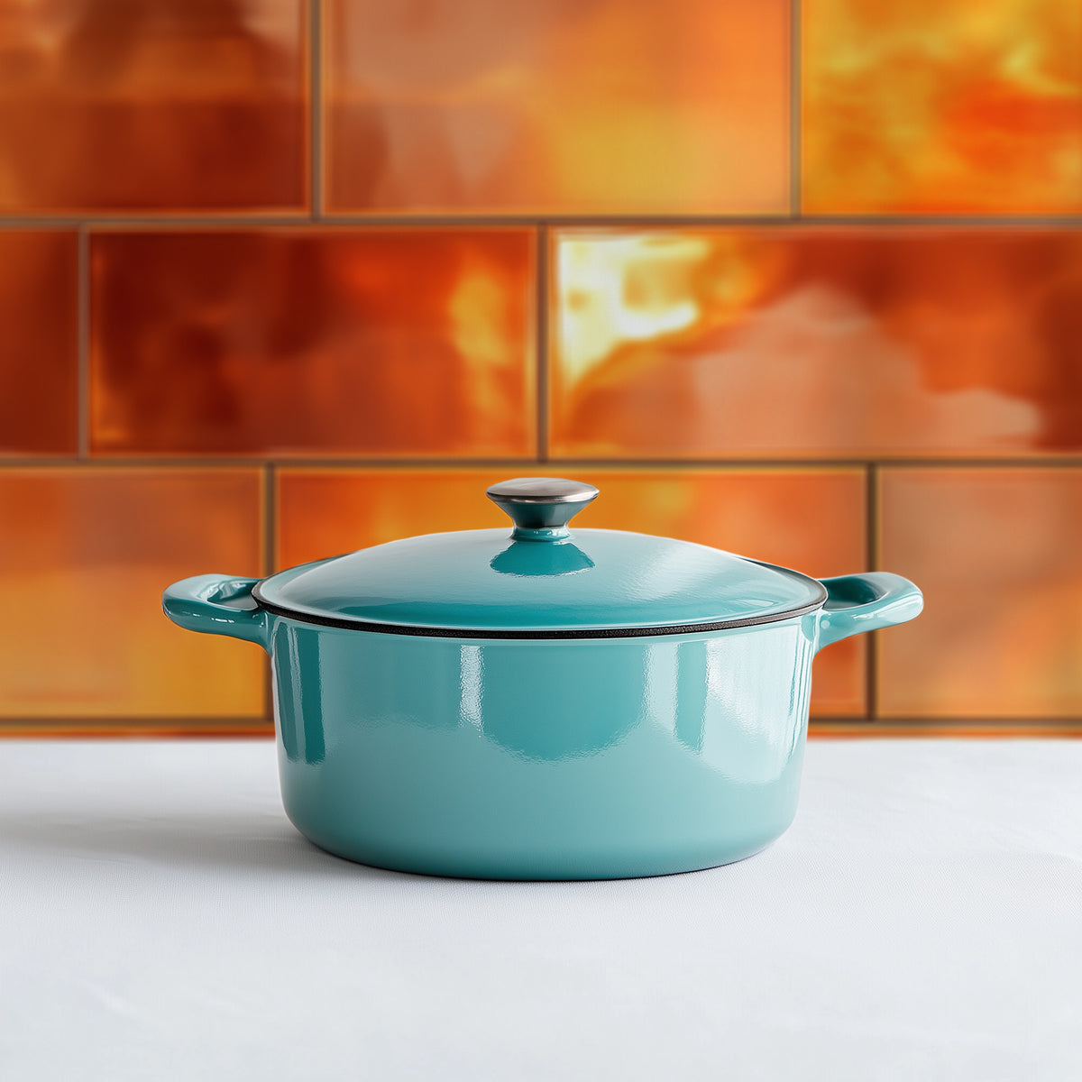 Crisp Sunset Orange Metallic