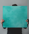 Textured vibrant Emerald Turquoise