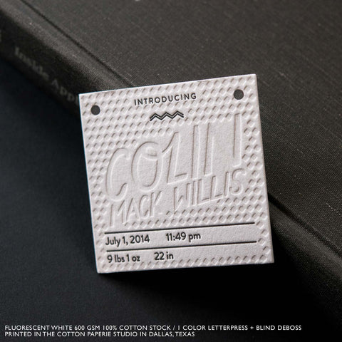Letterpress Business Cards
